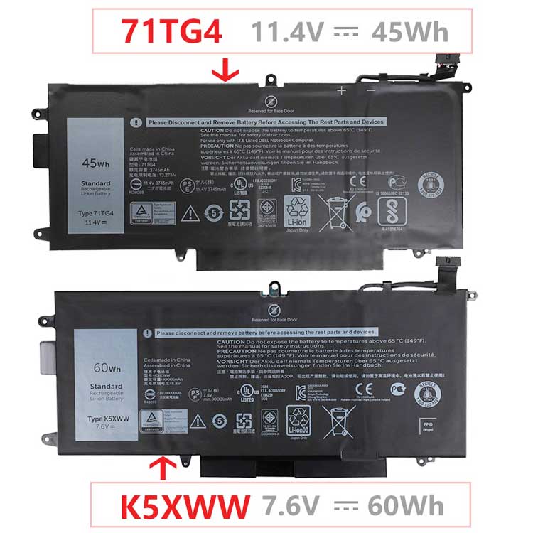 DELL 71TG4 Batterie