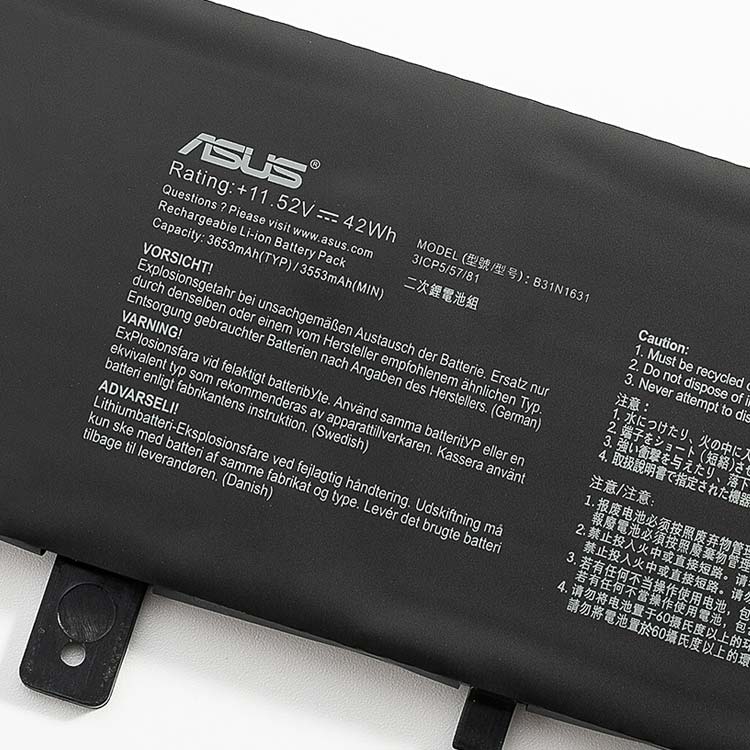 ASUS X505BA-EJ317T Batterie