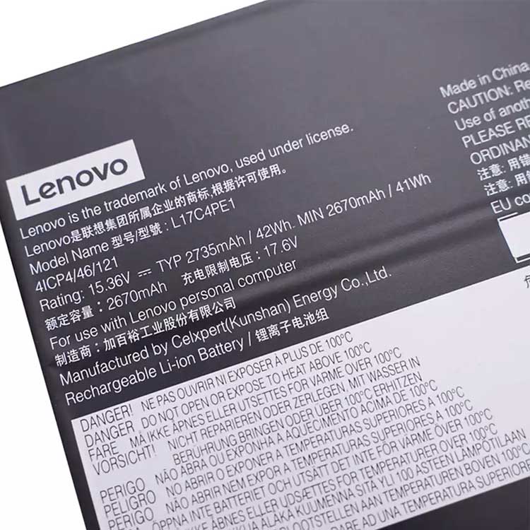 LENOVO L17C4PE1 Batterie