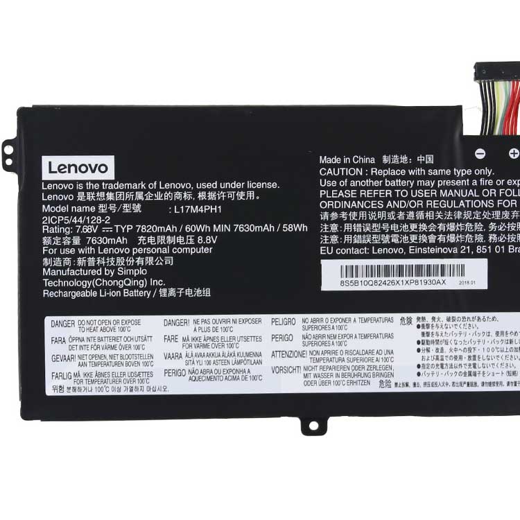 Lenovo Yoga C930-13IKB Glass Série Batterie