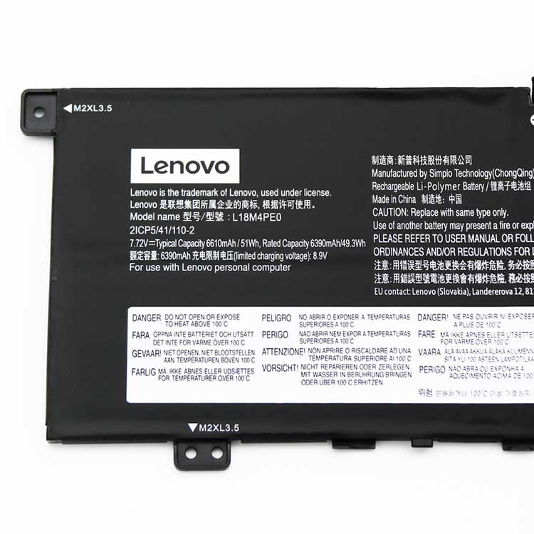 LENOVO L18C4PE0 Batterie