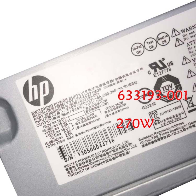 HP 633193-001 Alimentation