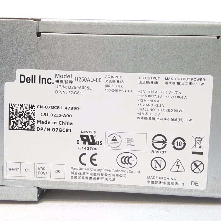 DELL F250AD-00 Alimentation