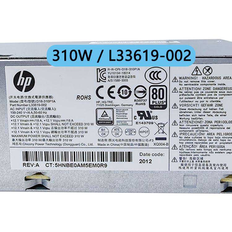 HP D18-310P1A Alimentation