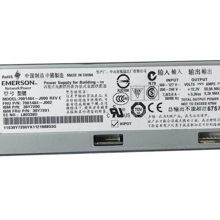 HP 7001484-J000 REV E Alimentation